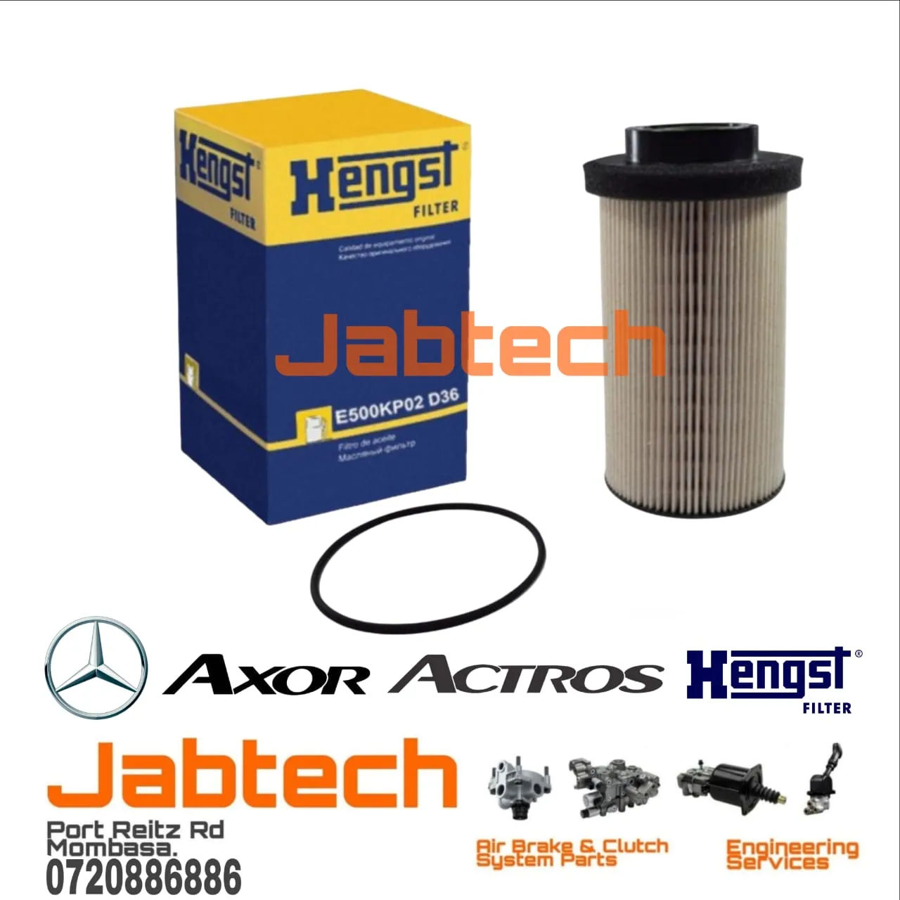 Oil Filter Mercedes Axor Hengst